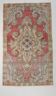 Soft Red & Beige Classic Vintage Area Rug, 127x215 Cm