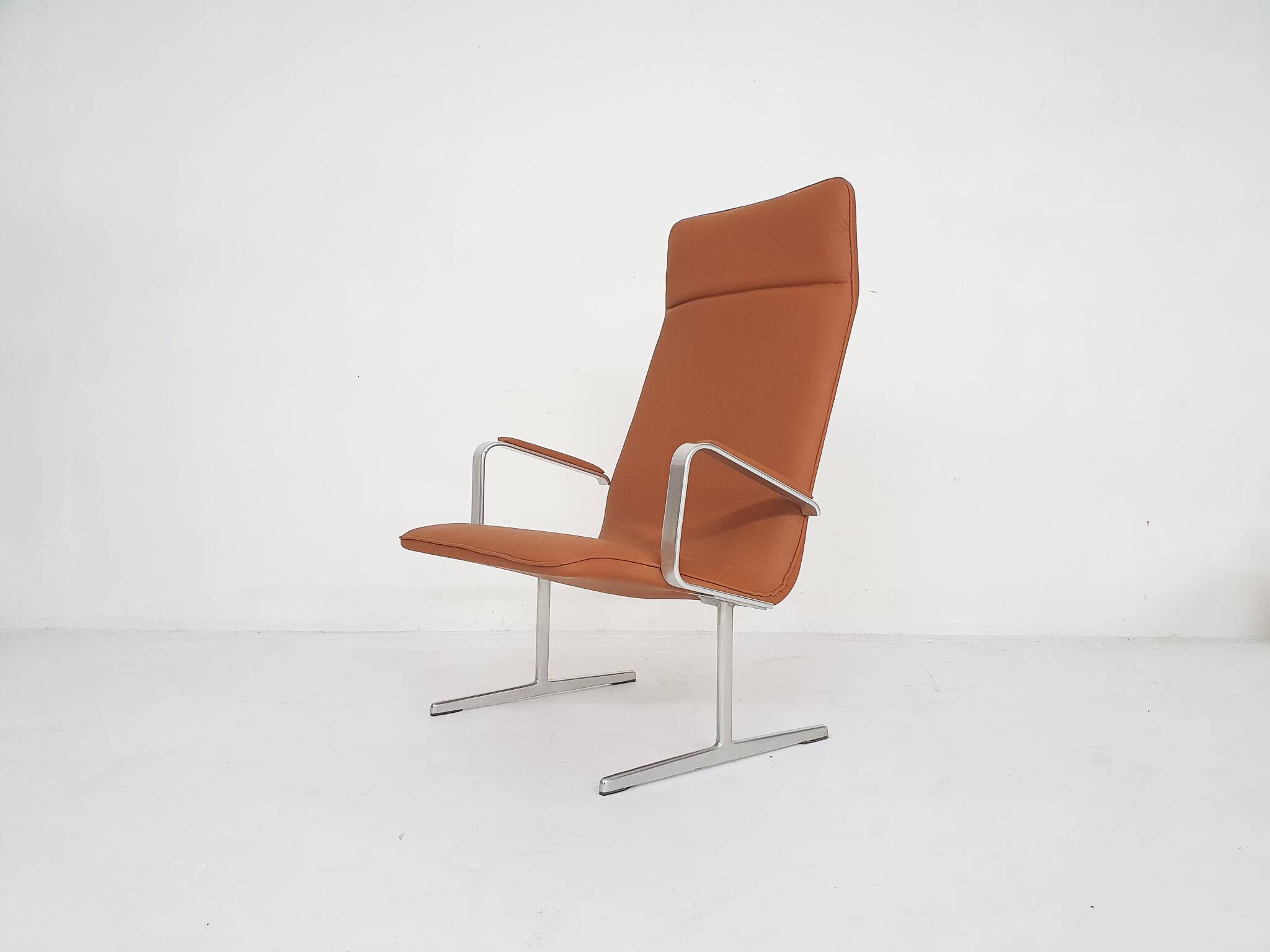 Dieter Rams for Vitsoe high back lounge chair, model rz60, Germany 1960's