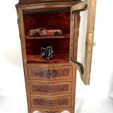 Old Louis XV style display case