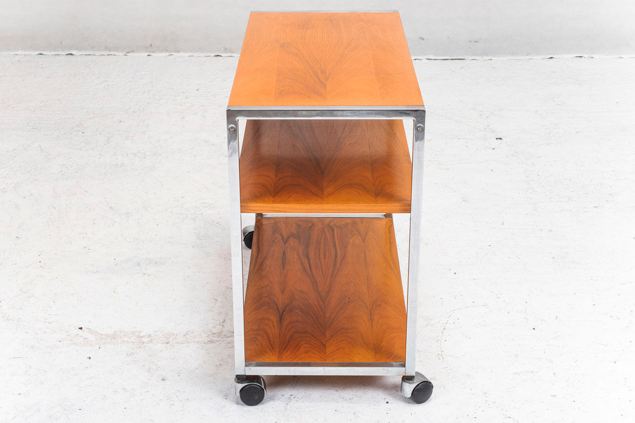 Rosewood office container on wheels, 1960s