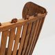 Antique Dutch Arts and Crafts Oak Hall Bench, Early 20th Century