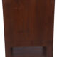 Former antique Burmese teak workshop cabinet