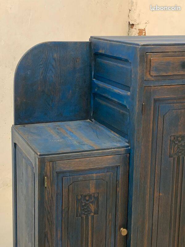 Blue vintage furniture