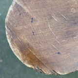 Set of four curved wooden stools stamped Baumann model 92.