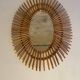 Rattan mirror