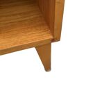 Vintage teak large bookcase Danish design 60s