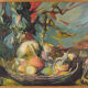 Oil on canvas influence of martin brothers