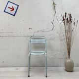 Set of four Tolix T2 chairs, circa 1950.