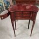 Lady's Commode in Marquetry, Louis XV style, work of the 20th century.