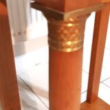 bedside / small console empire style in solid merissier and copy veneer (XXth)