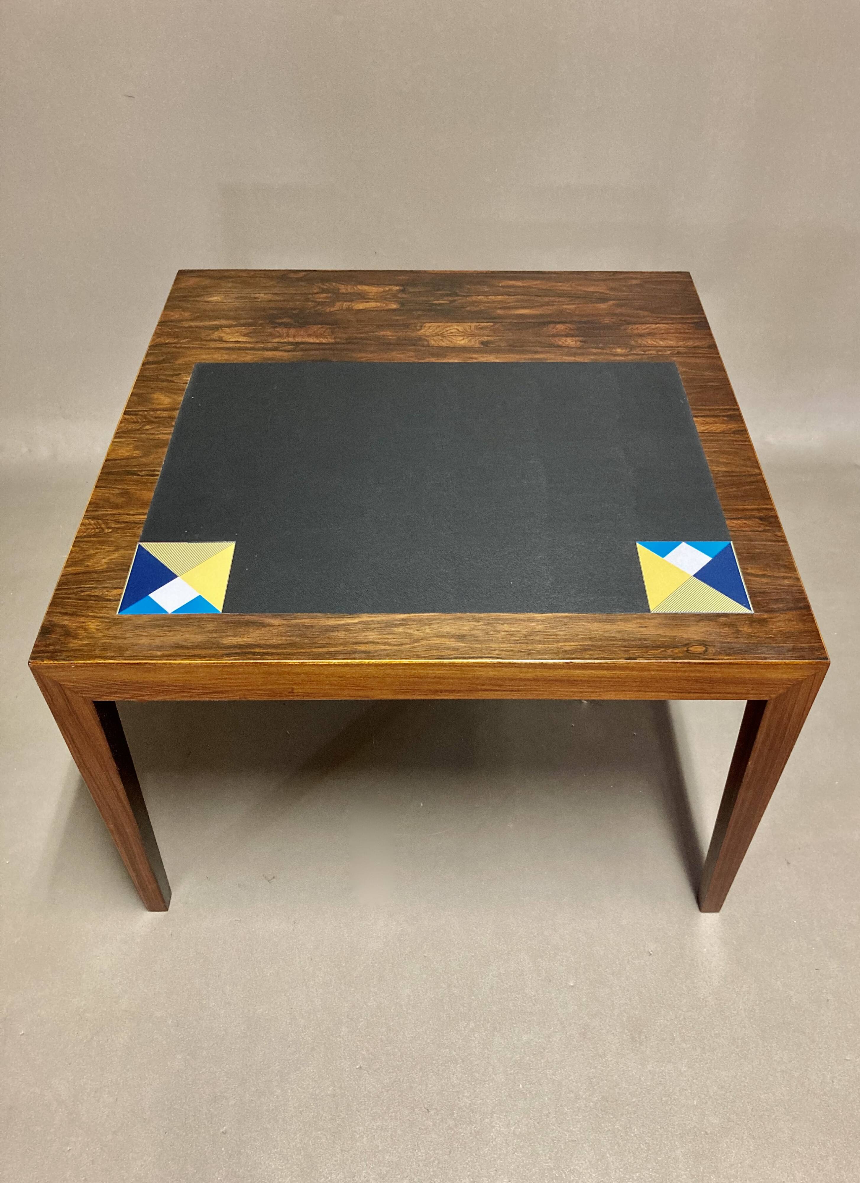 Scandinavian design coffee table from the 1950s, "Severin Hansen".