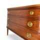 Large half-moon shaped chest of drawers/hall console, 1930s/1940s.