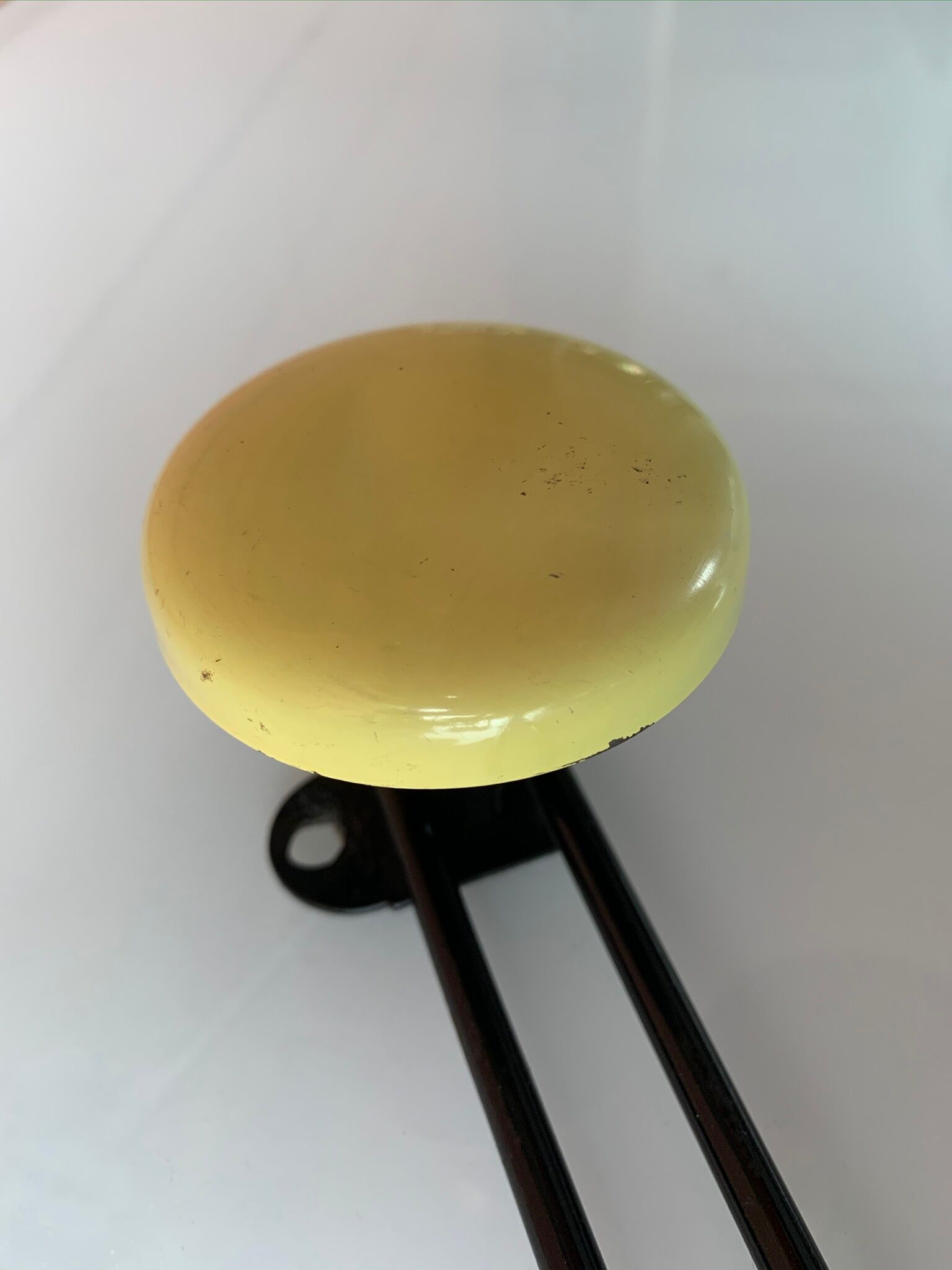 1950s metal coat hanger