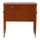 Scandinavian Vintage Mahogany Storage Trolley