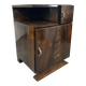 Art Deco metal bedside table