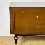 Buffet art déco en acajou 1940