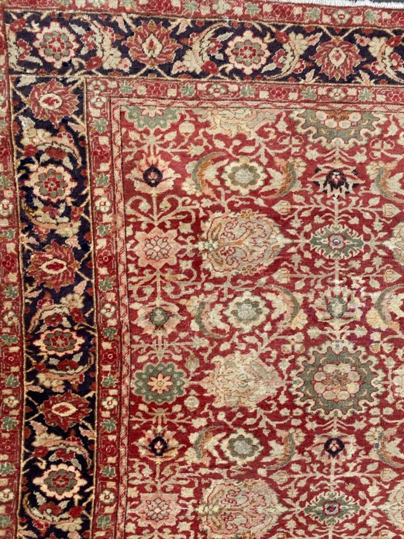 Ancient turkish carpet 138x190 cm