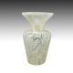1970s Luxury handcrafted Green Vase in Murano glass by Maestro del Vetro.