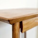 50s side table with compass legs