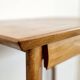 1950s side table with compass legs