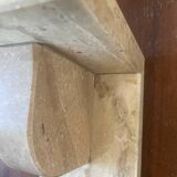 Paire de serre-livres en marbre vintage