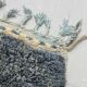 Thick vintage Berber rug, 100% handwoven sheep wool.