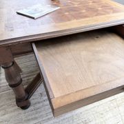 Table chêne style Louis XIV 1900
