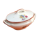 Old soup bowl porcelain foral decoration