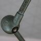 JIELDE 2-arm green lamp, 1960s square foot