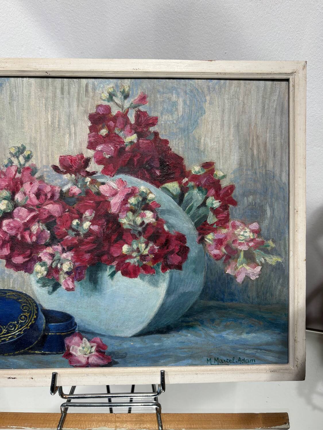 Old painting signed M. Martel-Adam (19th/20th century)