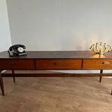 Enfilade, console scandinave en teck « FM formule Kempske »