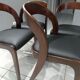 Suite de 4 Chaises a manger Baumann modèle " Gondole" années 1970