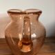 Bubble glass pitcher