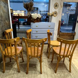 Set of 6 Luterma bistro chairs