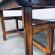 Patinated Wood Garden Table, 1970s