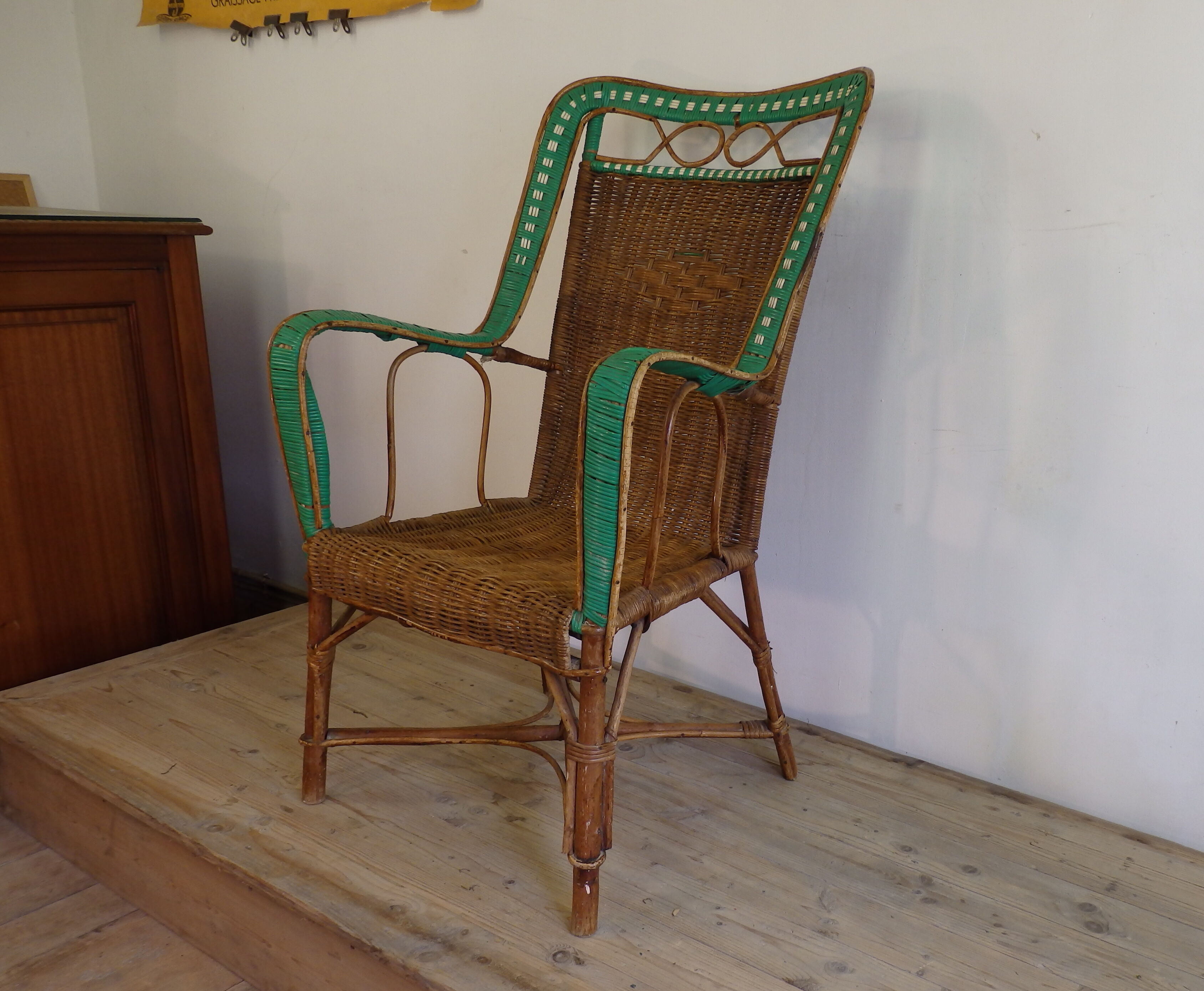 Fauteuil en rotin