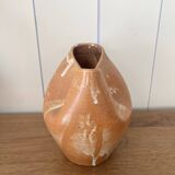 Handcrafted stoneware pitcher