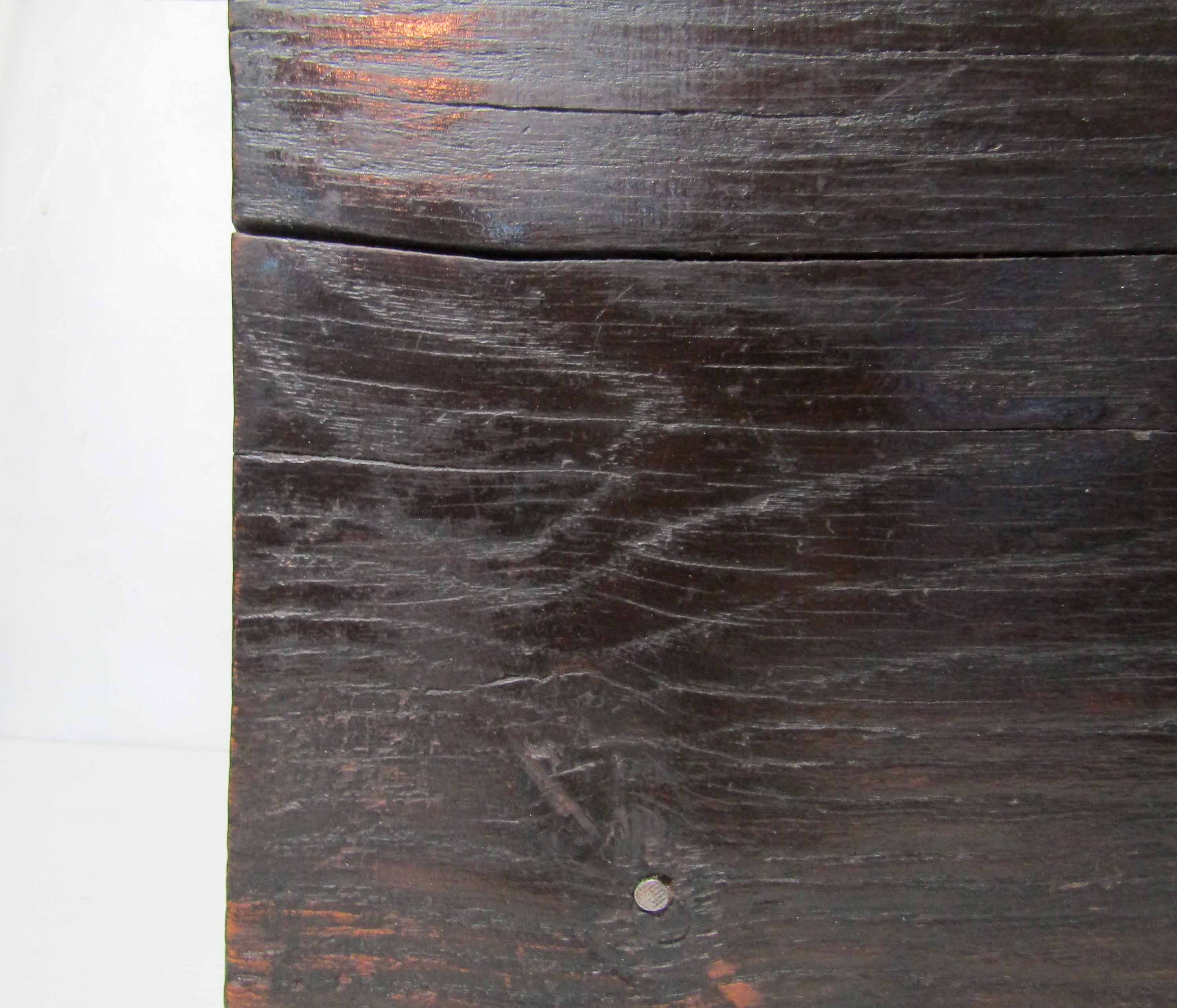 Breton folk art stool