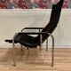 Paire de fauteuils relax inclinable cuir noir design "Hans Eichenberger" 19