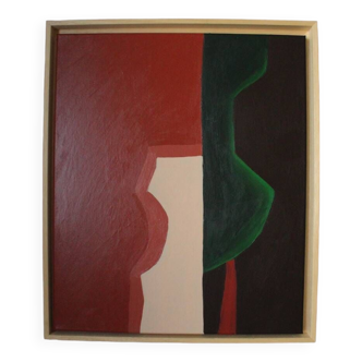 Contemporary abstract terra-cotta “sinuosity”