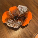 Pocket tray vintage flower shape Vallauris