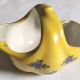 Bouquetière "Panier provençal" Limoges porcelain
