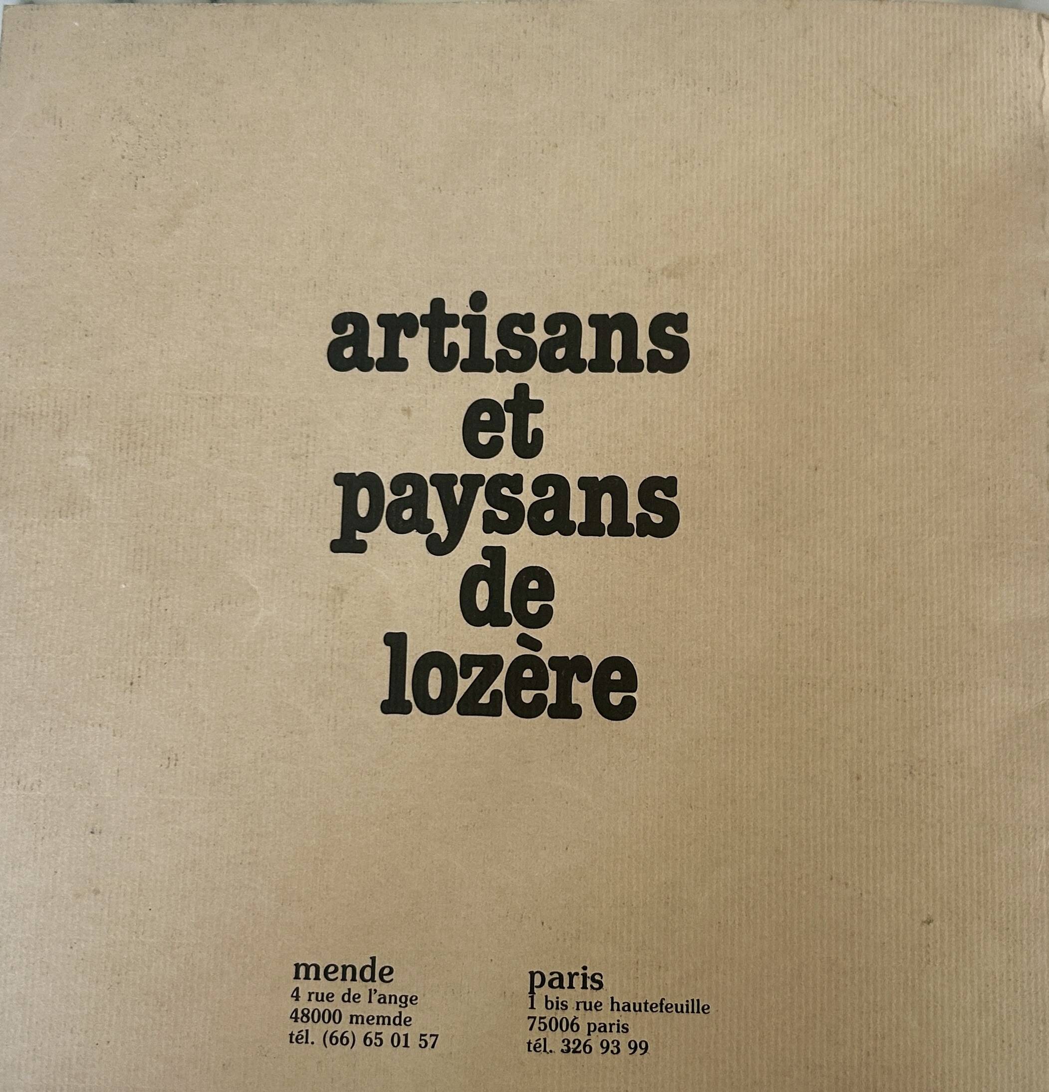 Buffet en frêne Jean Touret et les Artisans de Lozère 1957