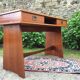 Bureau marine vintage en teck à 2 tiroirs