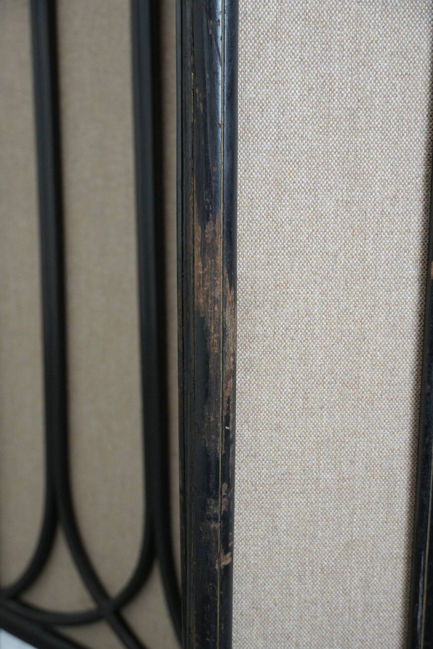 Antique restored bentwood Art Nouveau room divider from the 19th century