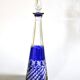 SAINT-LOUIS Metra Carafe in double-layered cobalt blue crystal – liqueur H31.5cm