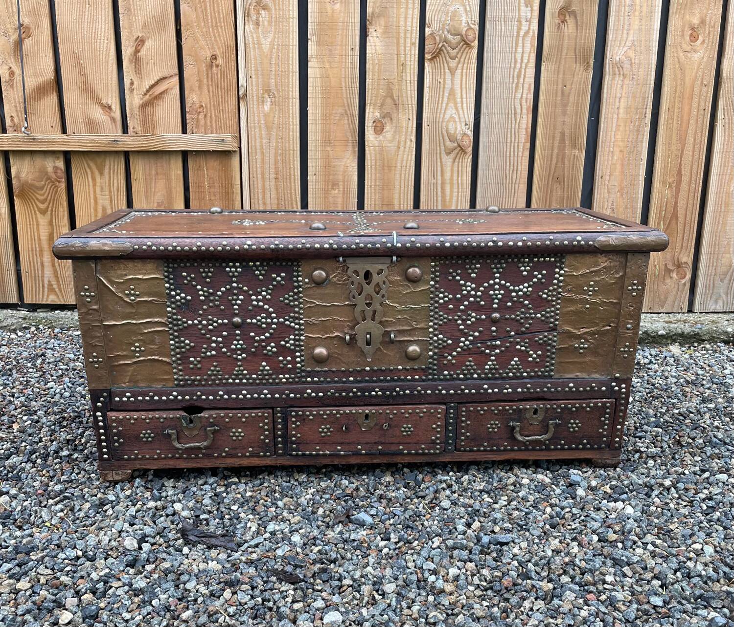 mariage Coffre Zanzibar/Shirazi 19e s