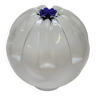 Globe Ball For Pendant Or Floor Lamp Vintage Mazzega Italy 1970 30cm