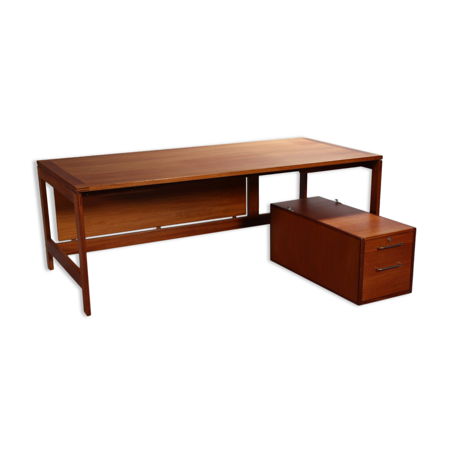 Bureau danois midcentury par Henning Jensen & Torben Valeur