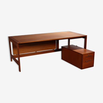 Danish midcentury writing desk by Henning Jensen & Torben Valeur